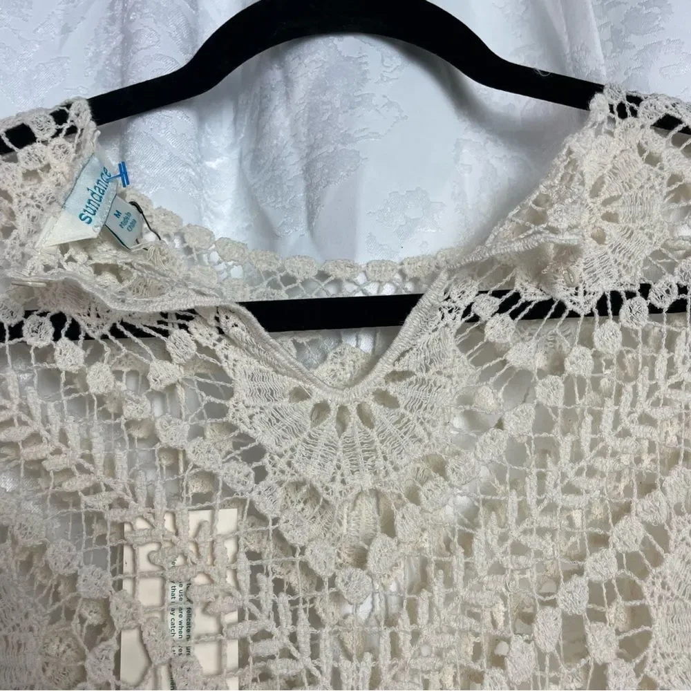 SUNDANCE Crochet Swim Cover/Dress‎